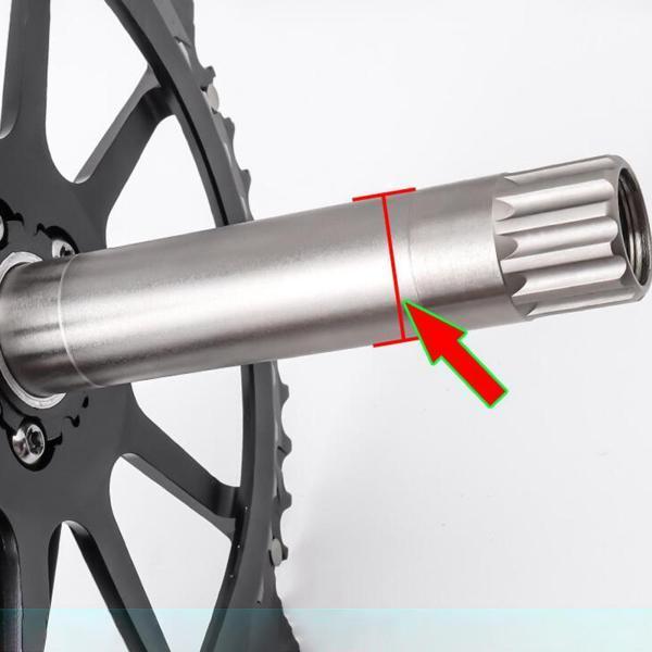 5本バイクボトムブラケットガスケット自転車クランクセットワッシャー