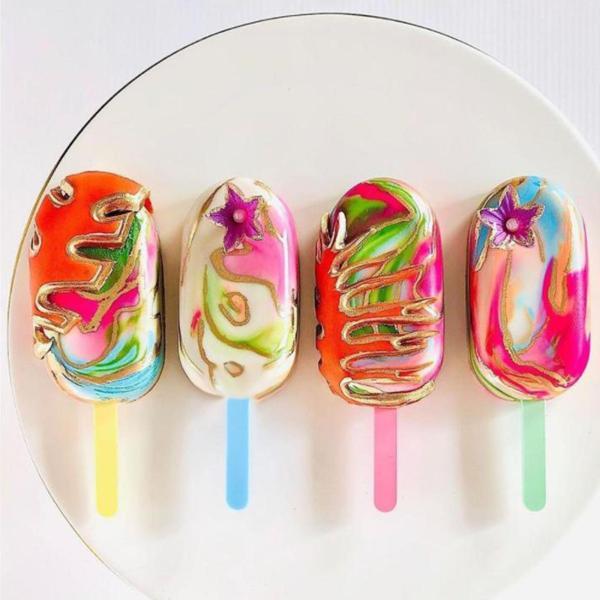 アイスクリームスティックアイスロリポップスティックDIYケーキアイス