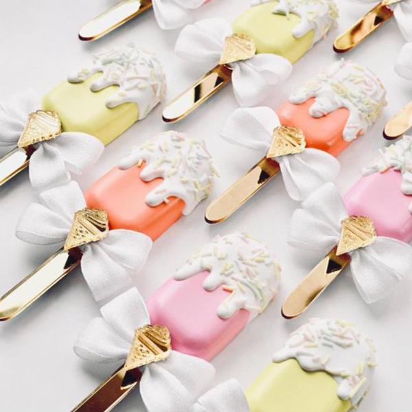 アイスクリームスティックアイスロリポップスティックDIYケーキアイス