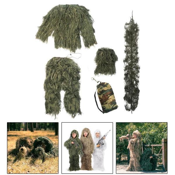 ウッドランド射撃服のためのティーンギリースーツ軽量ハンティング