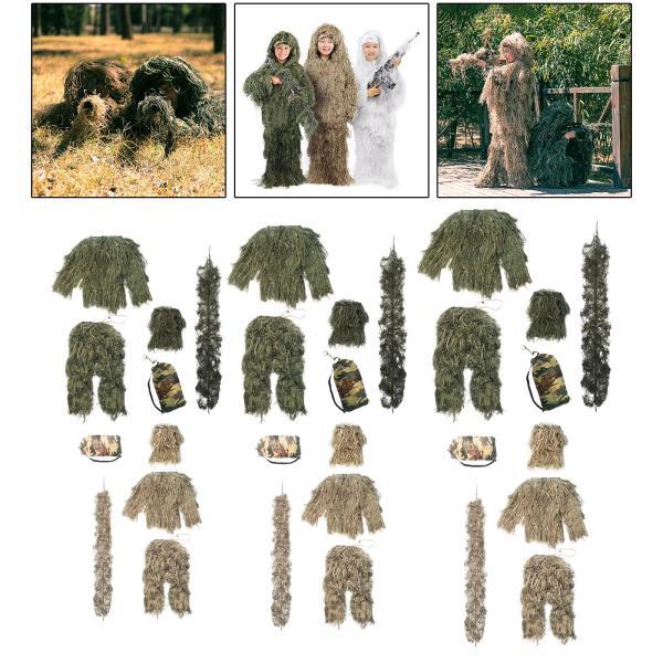 ウッドランド射撃服のためのティーンギリースーツ軽量ハンティング