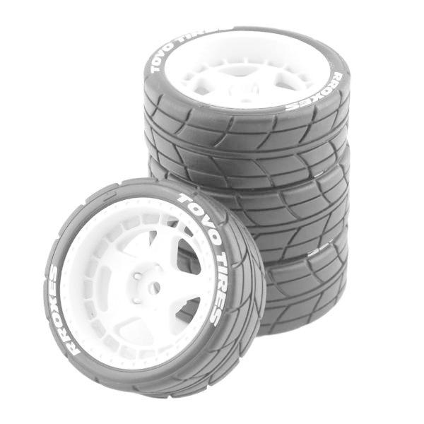 4xRCラリードリフトタイヤはHPI1:10RC電動ツーリングカー用の耐 4xRCラリードリフトタイヤはHPI1:10RC電動ツーリングカー用の耐