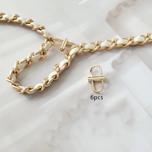 チェーンバックル クリップ バッグチェーン長さ調節 バッグ