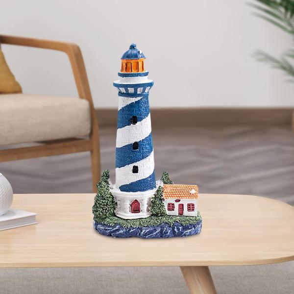 キャビネットの家の装飾のための樹脂灯台置物灯台モデル : STKショップ