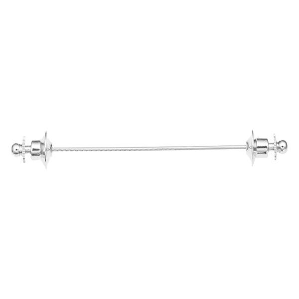 クラシックメンズシャツカラーバータイピン、フォーマルギフト70mm銅