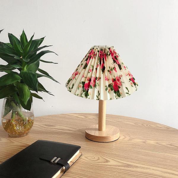 ランプシェード 布製 テーブルランプシェード 雰囲気 装飾ランプ　オレンジ ランプシェード スタンド交換用 キャッチ式 直径22cm papero