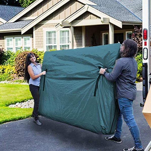 パッキングのための強いジッパーカバーが付いているマットレスバッグ防水取り外し可能な防水シート 98225458STKショップ 通販