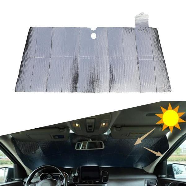 Stkショップフロントサンシェード フロントガラス 車内 折りたたみ式 サンシェード 日光遮断 温度下げ 断熱 車保護 日焼け止め 車中泊 フロントカバー 国内外の人気 折りたたみ式カーフロントガラスサンシェードカバー Tk Gov Ba