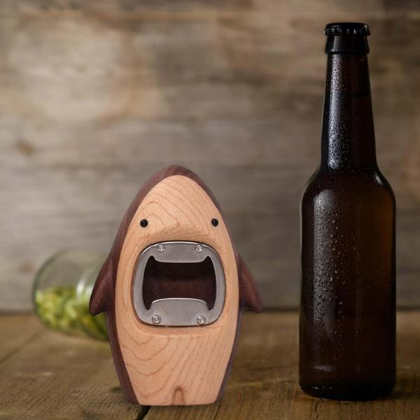 栓抜き かわいい サメの形 オープナー キッチンツール びんふた開け