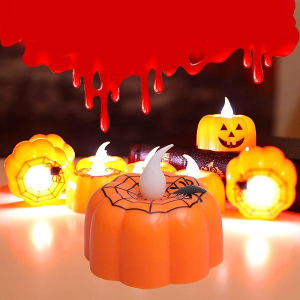 3D  キャンドル ライト ハロウィン LED ティーライト 秋祭り｜stk-shop｜10