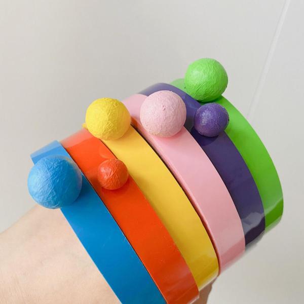 スティッキーボール 粘着ボールテープ おもちゃ ストレス解消 粘着ボール作り 減圧 子供 DIY キャンディーカラー 6個|stk-shop|03