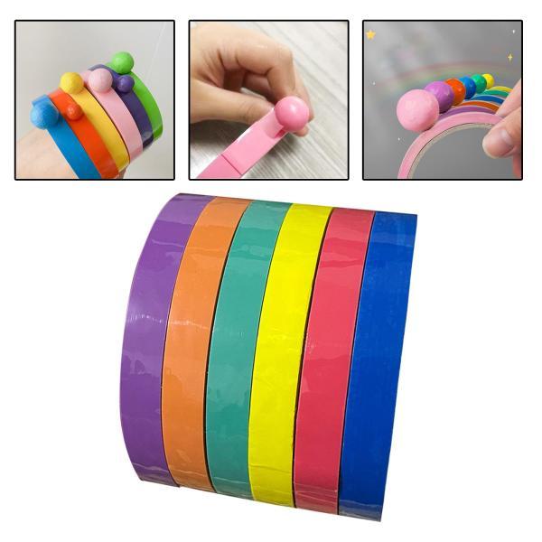 スティッキーボール 粘着ボールテープ おもちゃ ストレス解消 粘着ボール作り 減圧 子供 DIY キャンディーカラー 6個|stk-shop|08