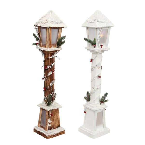 農家の冬のための LED の街灯柱のクリスマスの装飾 16Cmx85cm_6