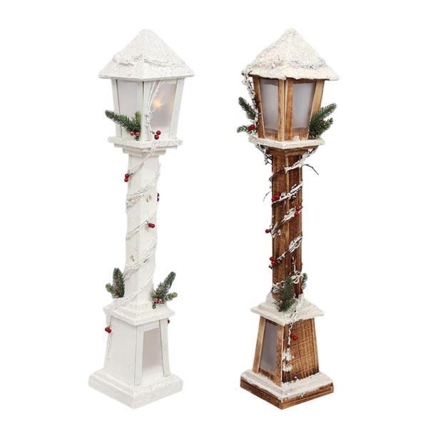 農家の冬のための LED の街灯柱のクリスマスの装飾 16Cmx85cm_7