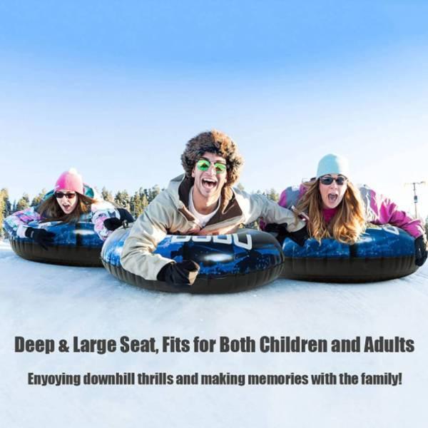 スノーチューブ スキーサークル 雪遊び ソリ 浮き輪 親子 スノー