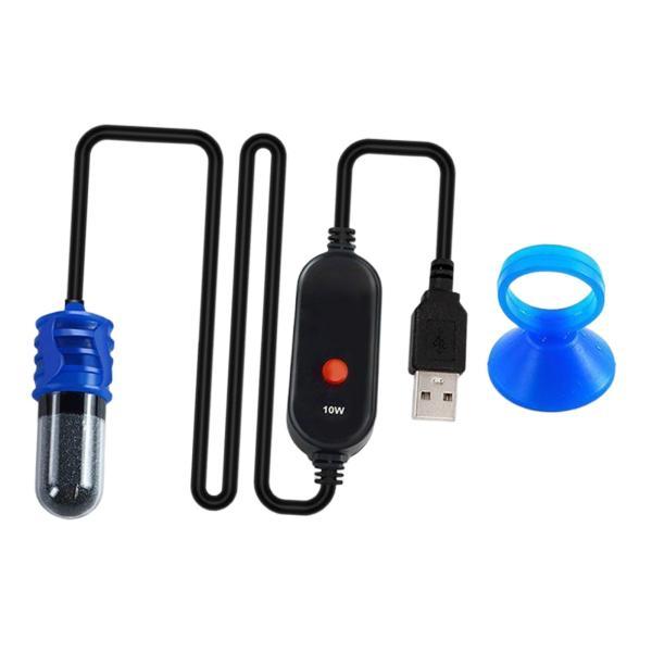 ミニ水族館ヒーター調節可能な USB 加熱ロッド水中サーモスタット｜stk-shop｜08