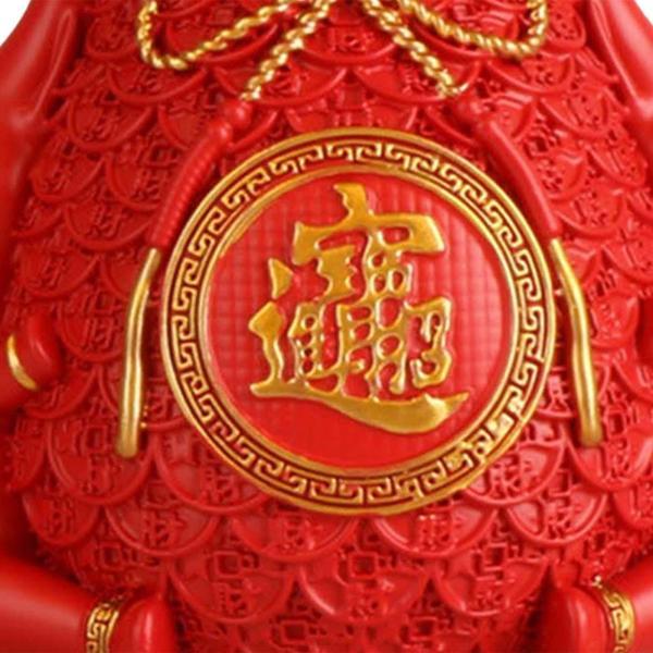 樹脂製中国福袋  彫刻 卓上飾り 絶妙｜stk-shop｜11