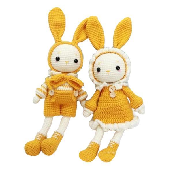 かわいい　編みうさぎ かわいいかぎ針編みのうさぎあみぐるみの作り方とコツ