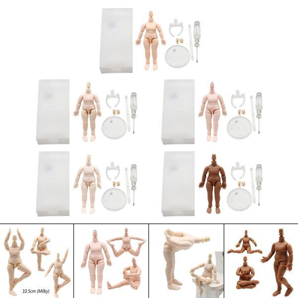 1/12人形用10cmドールアクションフィギュア素体ヘッド可動球面関節