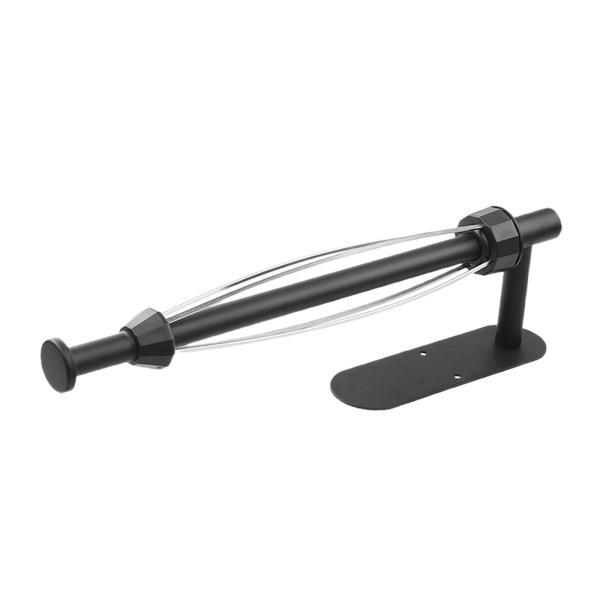 ペーパータオルホルダー 取り付け簡単 ダンピング機能付き 省スペース マットコーティング タオルラック RV バスルーム ガレージ 整理収納