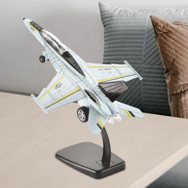 1/100 F18 戦闘機モデル航空機モデル卓上装飾リビングルームホーム｜stk-shop｜10