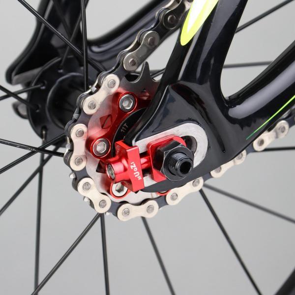 自転車チェーンテンショナー、シングルスピード自転車チェーン