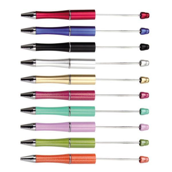 限定①暖かなウッド素材ෆ˚*ピエロイメージの変わり玉ビーズのボールペン❤ 三菱鉛筆 とびだしとび太 ジェットストリーム4＆1 限定品 新製品