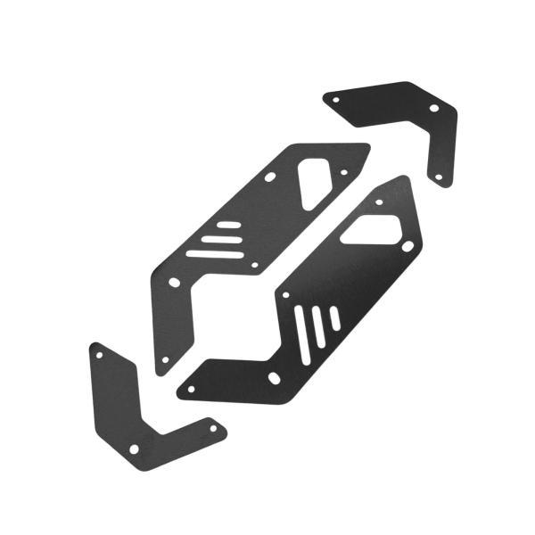オートバイのフットボード、フットパッド交換、頑丈で耐久性のある品質プロフェッショナル高性能フットレストマットフットペダルプレートAdv160_10