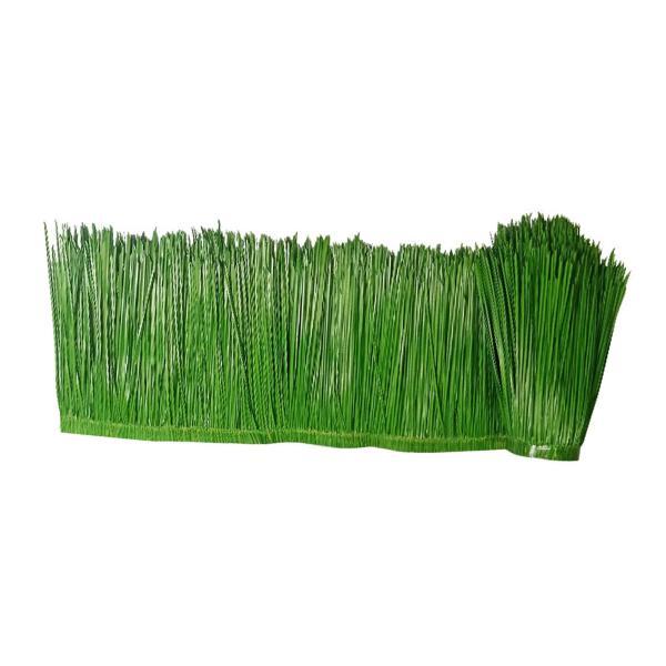 人工わら屋根茅葺き 39.4x19.7 インチの付属品 PE 合成材料 : STK