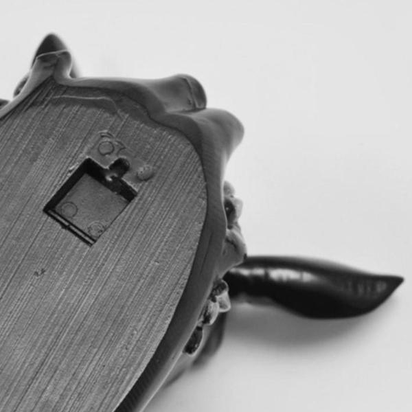 鹿の頭 壁装飾 壁彫刻 枝角 装飾アクセント 壁掛け像 樹脂製 誕生日