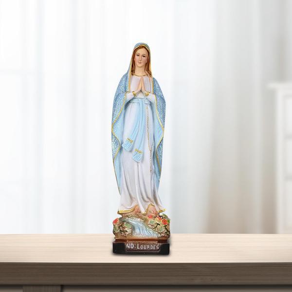 聖母マリアの置物 ベース装飾彫像  樹脂 神聖な礼拝 祝福された聖母マリア像 ギフト 卓上 ファミリーデスク用｜stk-shop｜11