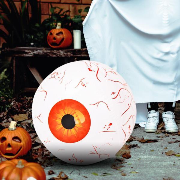 ハロウィンインフレータブル目玉デコレーション、血走った目玉ホラー