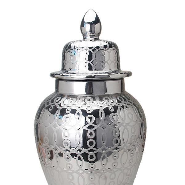 磁器ジンジャージャー フラワーアレンジメント ストレージボトル 磁器の花 花瓶 装飾花瓶 キッチン用フラワーダイニング ホリデーギフト_9