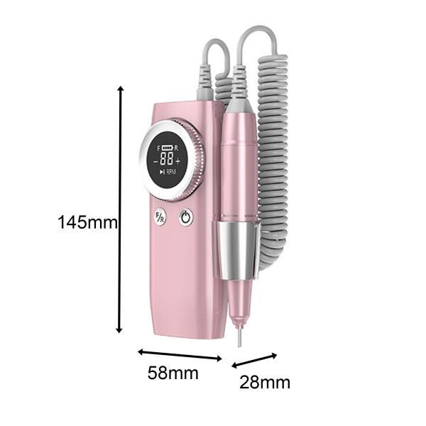 電動爪やすりネイルサンダープロフェッショナルLCDディスプレイ36W
