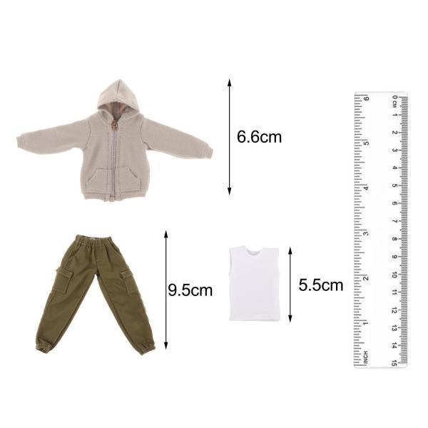 1/6スケールサイズフィギュア用衣装 タキシード コスチューム