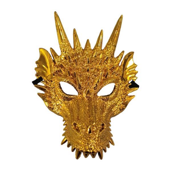 ドラゴンマスク、ハロウィーンマスカレードマスク3Dファンタジー小道具、パーティーハーフフェイスマスク、カーニバルショー用の恐ろしい動物マスク｜stk-shop｜07