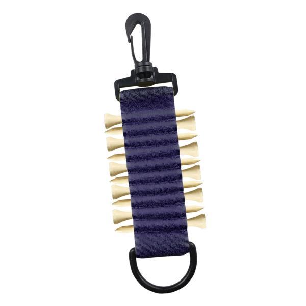 ゴルフティーホルダー、ゴルフバッグに取り付けるゴルフティー