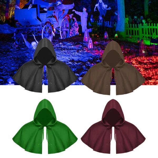 ❦ハロウィンマント❦今年も販売2024 ハロウィン マント 中世 フード付きマント コスプレ ユニ