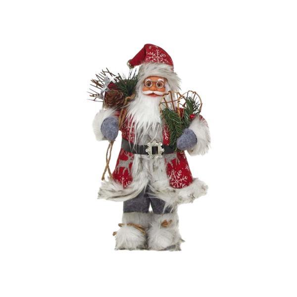 サンタクロースの置物、卓上クリスマス装飾装飾品、感謝祭用の装飾的なサンタ人形立ちサンタクロースフィギュア、｜stk-shop｜06