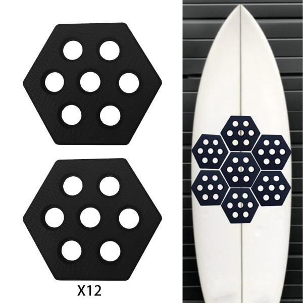 12x 六角形サーフボード トラクション パッド デッキパッド 12x 六角形サーフボード トラクション パッド デッキパッド