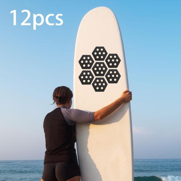 12x 六角形サーフボード トラクション パッド デッキパッド 12x 六角形サーフボード トラクション パッド デッキパッド