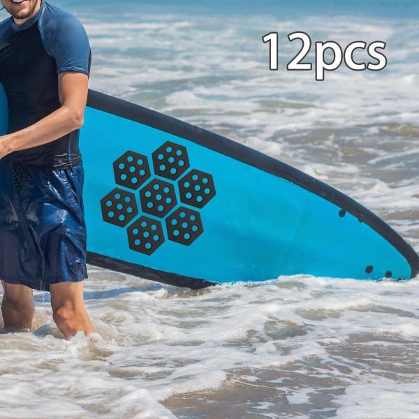 12x 六角形サーフボード トラクション パッド デッキパッド 12x 六角形サーフボード トラクション パッド デッキパッド
