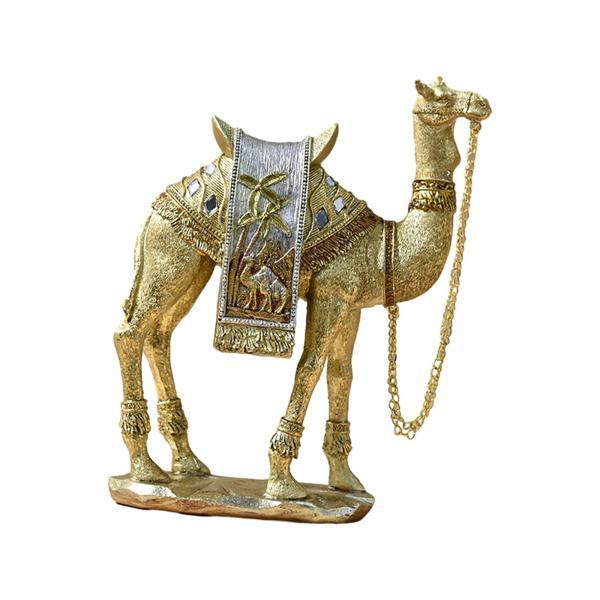 ラクダの置物動物像ラクダの彫刻卓上の装飾リビングルームのセンターピース寝室の本棚家の装飾｜stk-shop｜04