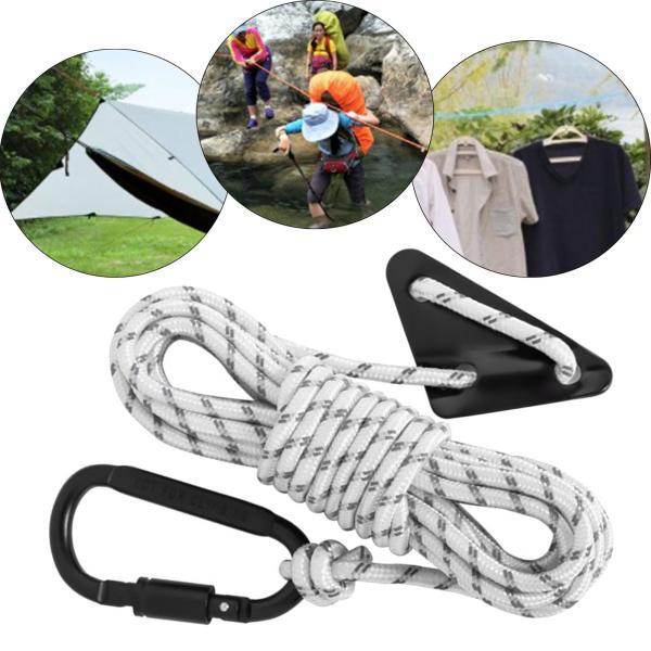 反射ガイラインテントコード軽量 5 ミリメートル メートルロングテント