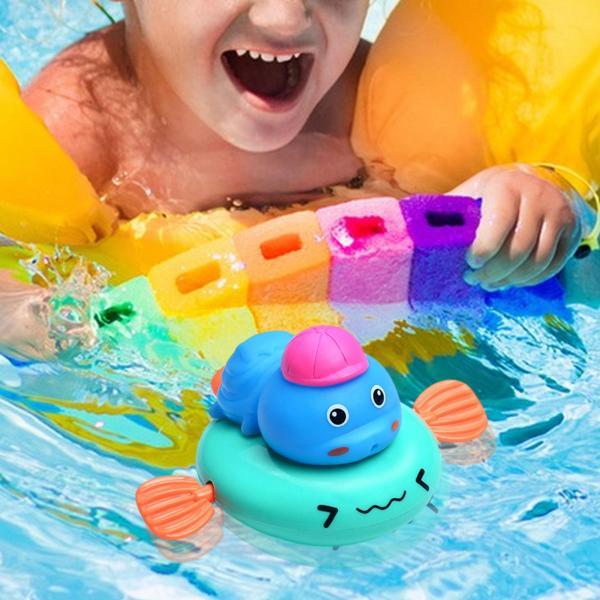 ベビーバスおもちゃ スプレー水浴槽おもちゃ スイミングプールゲーム 面白い水遊び 漫画動物 幼児用 シャワーおもちゃ 浴槽おもちゃ｜stk-shop｜12