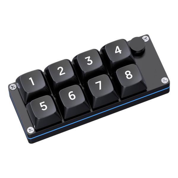 8 キー有線マクロメカニカルキーボード USB ミニ キーキーパッド 8 キー有線マクロメカニカルキーボード USB ミニ キーキーパッド