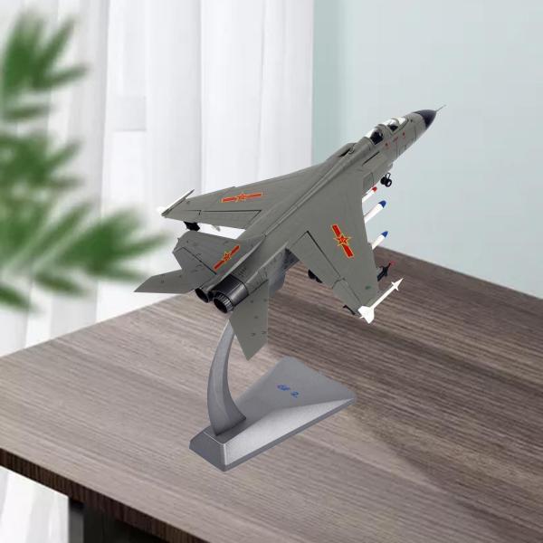 シミュレーション JH7 航空機モデル レトロ戦闘機モデル 卓上装飾 お土産メタル 家庭用ディスプレイスタンド付き｜stk-shop｜09