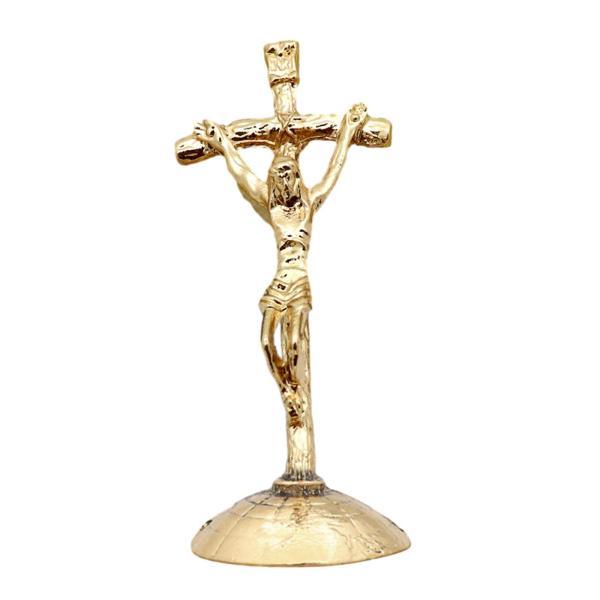 金属十字架クロスベース高さ8.1センチメートルカトリック装飾キリスト教のテーブル装飾ダイニングテーブル、暖炉ポータブル｜stk-shop｜07