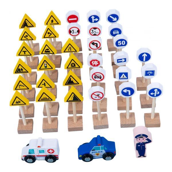 道路標識 小さなおもちゃ 教育玩具 ごっこ遊び 学習活動 早期教育 対象年齢 2 3歳 教室 子供｜stk-shop｜05