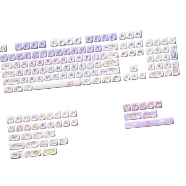 メカニカルキーボードキーキャップ英語キーキャップセットクリア